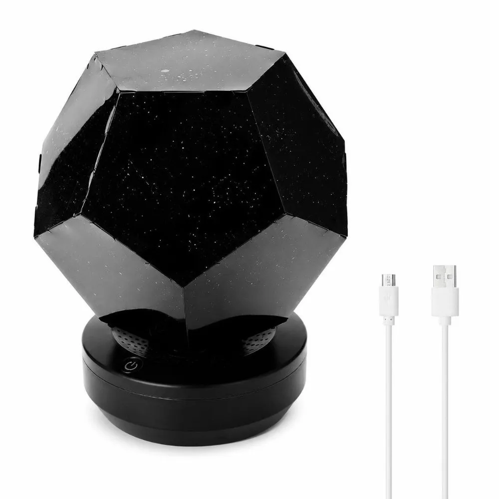 3D Projection Star Projector Light USB Powered DC 5V Starry Night Lamp ABS And PET Material 3W Planetarium Light Bedroom