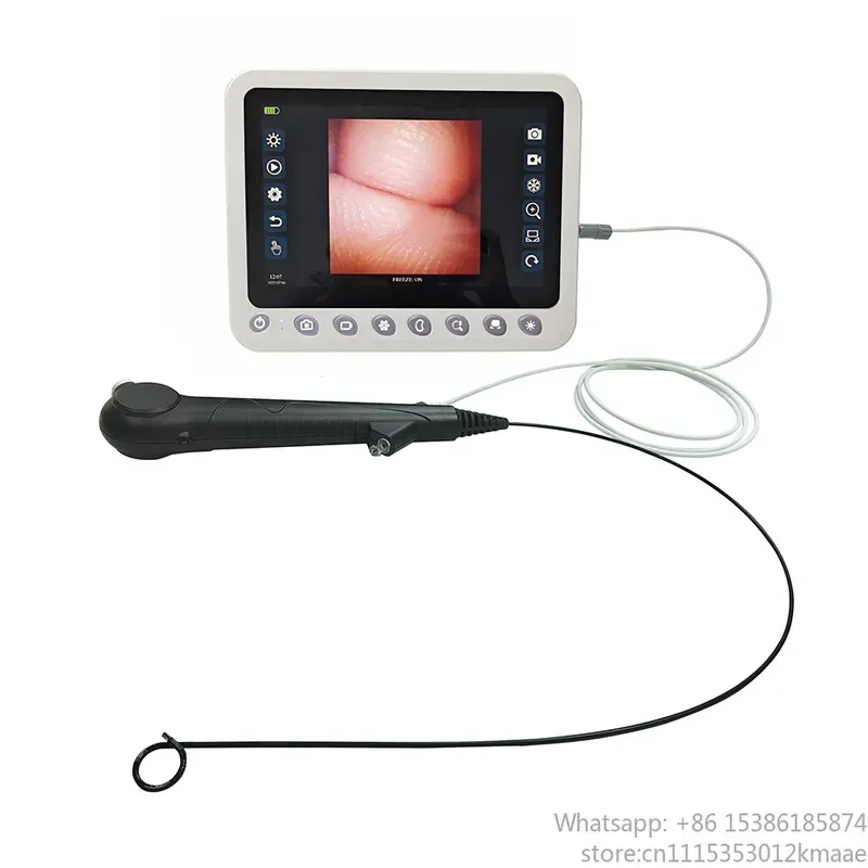 Vequyn 7.5FR Single-Use Flexible Ureteroscope, CMOS Sensor, 160K Resolution, Portable Lightweight Endoscope