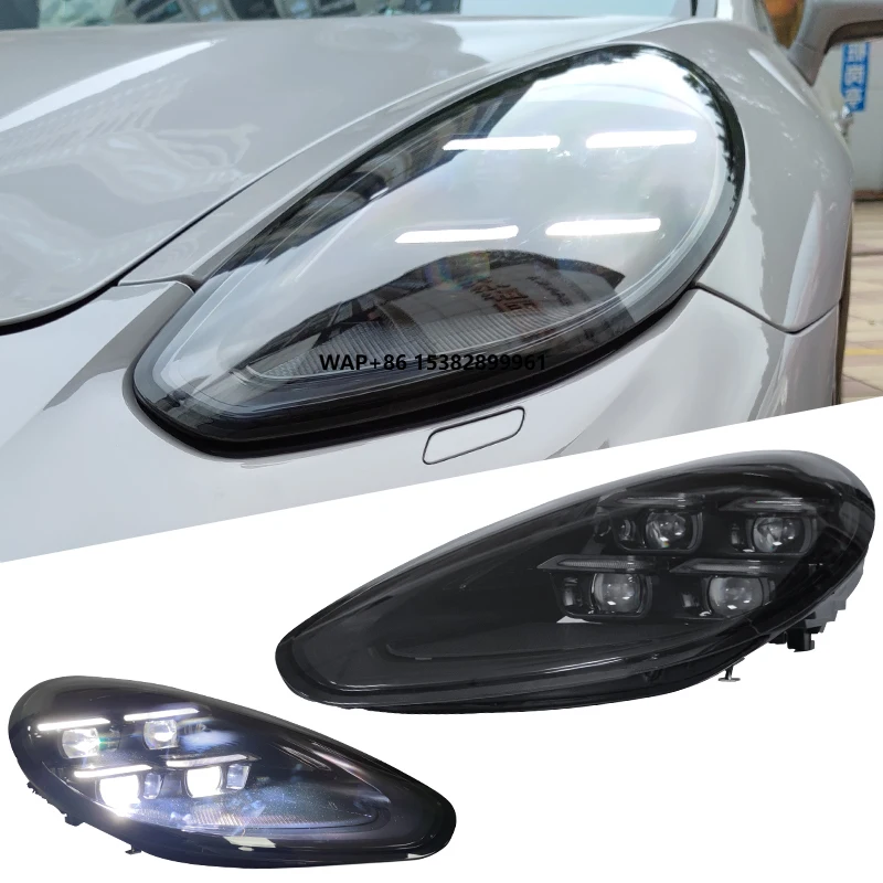 

YU GUANG for 2010-2016 Panamera 970 Front Headlight Head Lamp Upgrade 2024 Pdls Plug and Play LED Matrix LED Headlights