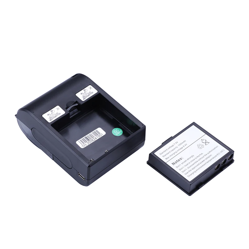 MPT-II 58mm portable thermal Bluetooth receipt printer Mini wireless Bluetooth thermal printing label printers receipt printers