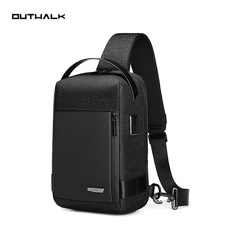 

Nem Men'sShoulder BagCasual KoreanCrossbody HangingBusiness Men's Shoulder BagWaterproof One ShoulderCrossbodyBag Men'sChest Bag