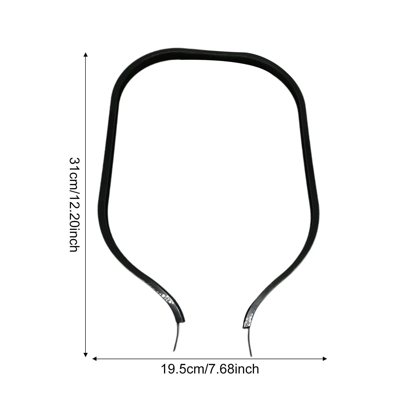 Pickleball Paddle Edge Guard Fit Perfectly Curved Edge Protective Edge Strip