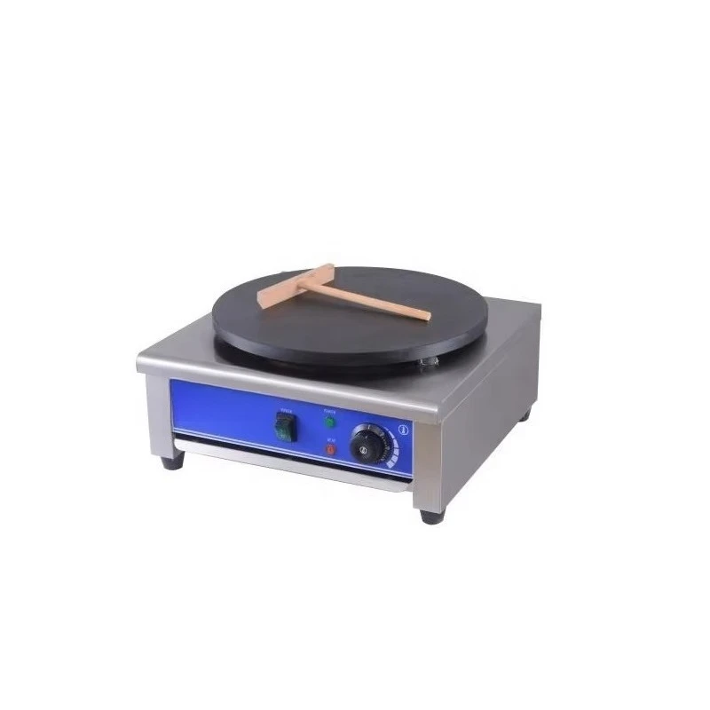 

16 Inch Large Crepe Machine Maker Pancake Making Snack Machine Flat Plate Crepe Maker Electric
