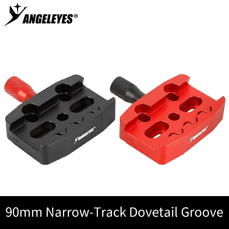 1PC Angeleyes 90mm Quick-Release Dovetail Slot, 75-Degree 44mm Narrow Rail Clamp Slot Astronomical Telescope Accessories