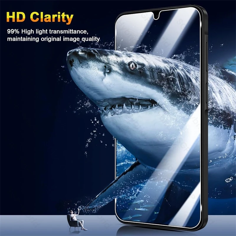 2Pcs 9H Clear Tempered Glass Full Cover Screen Protector for Xiaomi Redmi 15A Redmi15A 15 A A15 5G 2026 Global 6.9