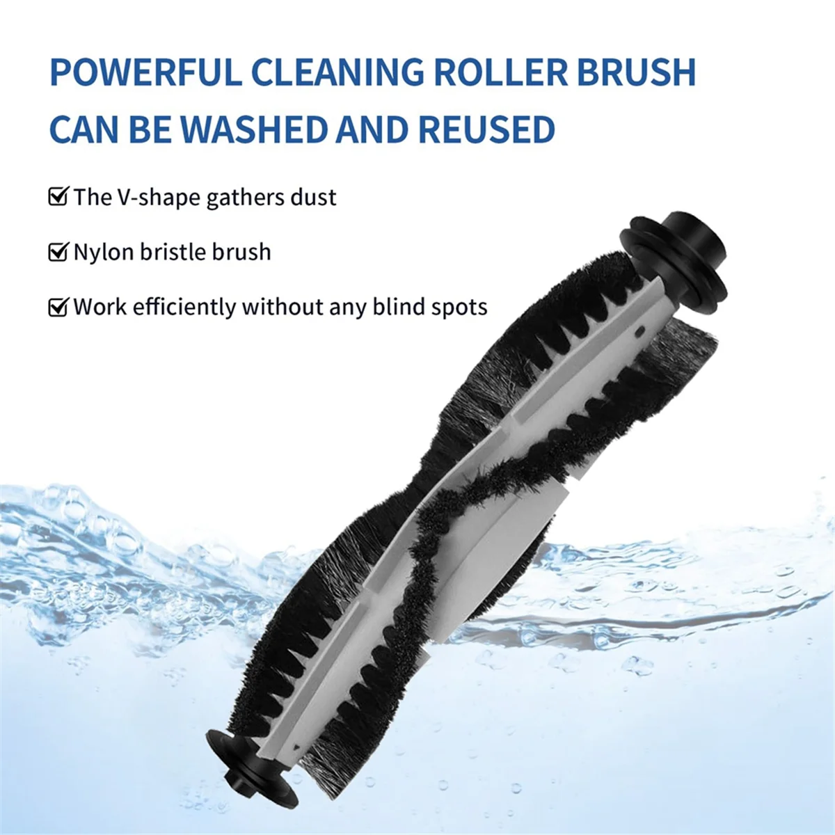 Vactidy Nimble t7 t8ロボット掃除機用メインブラシ,スペアパーツ,家庭用床掃除ブラシ