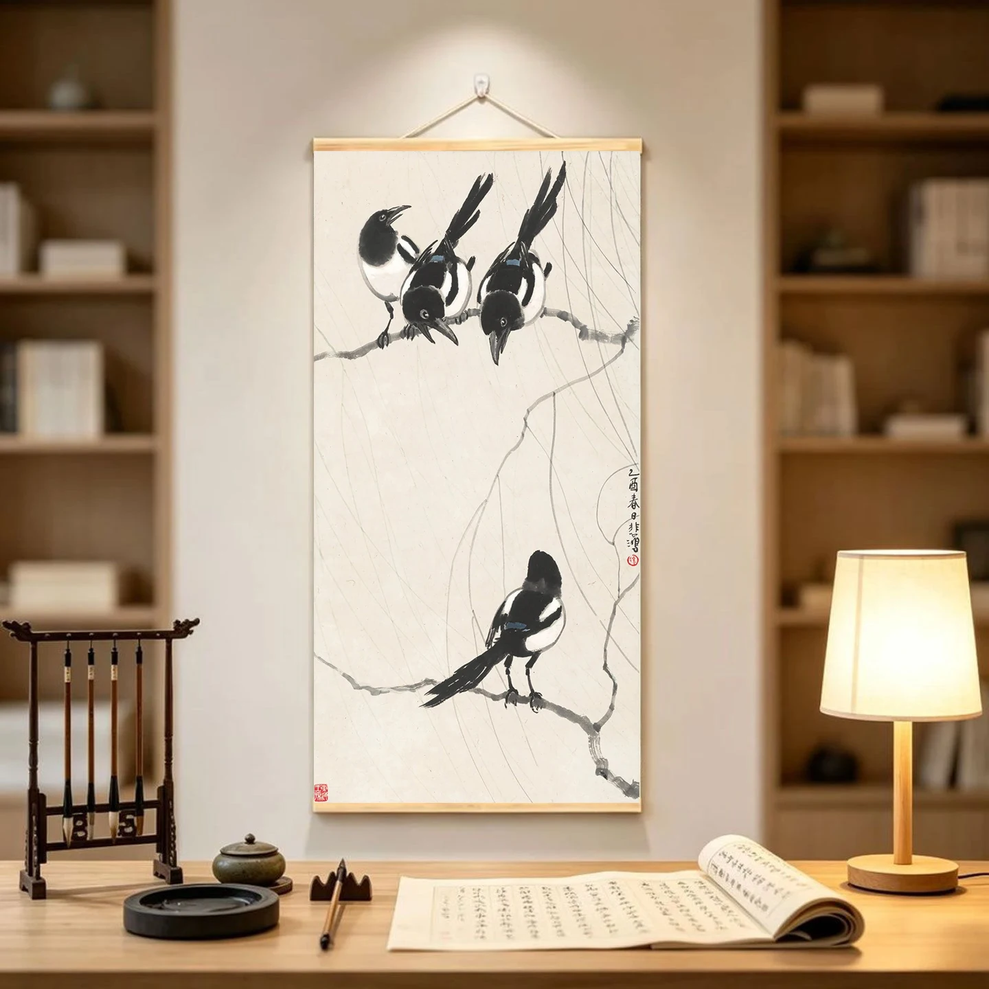 The Chinese painting 
