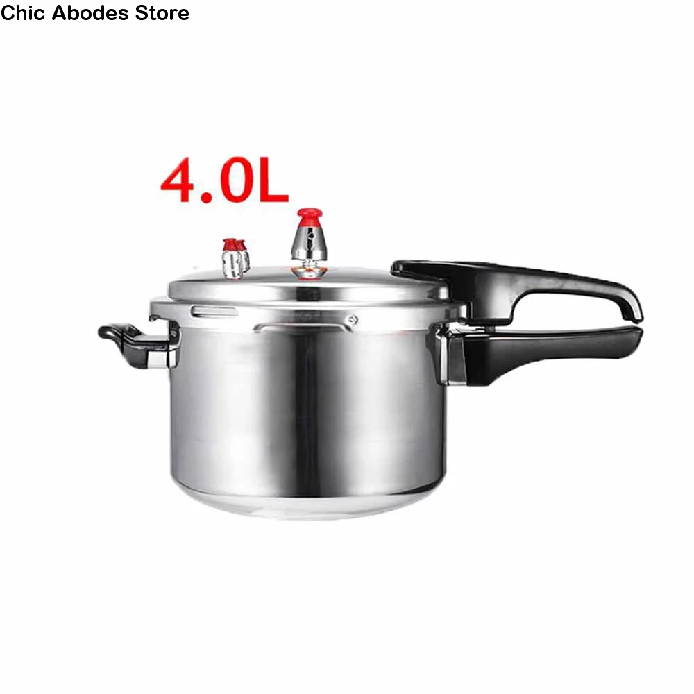 

3/4/5L Beans Cook Tool Camping Aluminium Alloy Vegetables Gas Stove Cooking Cookware Kitchen Soup Meats pot Pressure Cooker