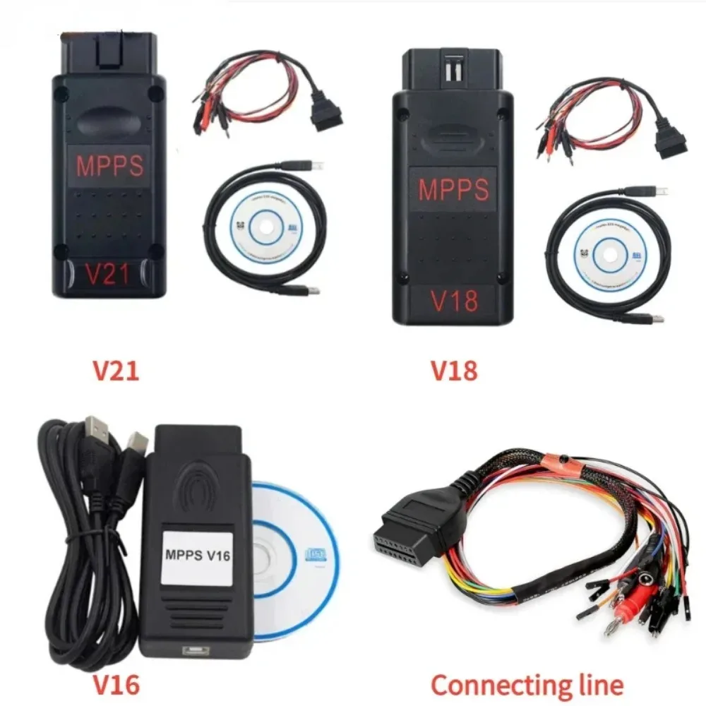 MPPS V21/18/16 Best Version V21.0.13 ECU Programmmer Add More Mpps V18 Better Then Mpps V16 MAIN+TRICORE+MULTIBOOT ECU Flasher