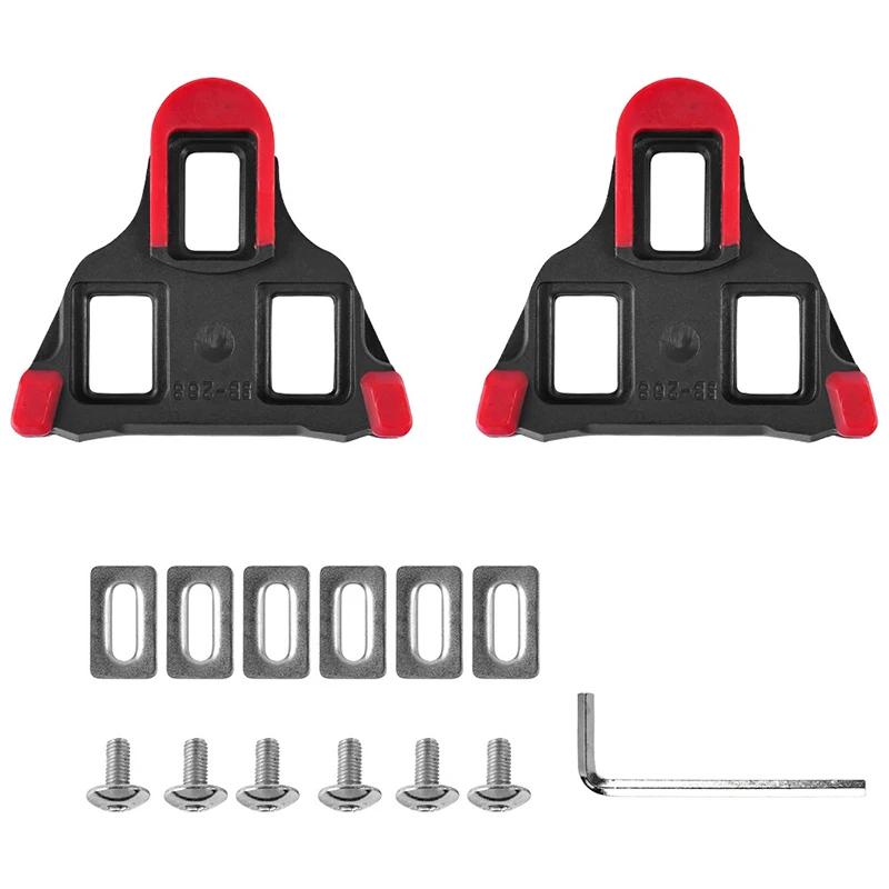 ロードバイクペダルクリート,spd,sl,プレートクリップ,セルフロックプレート,フロートペダルクリート,サイクリングシューズ,自転車アクセサリー