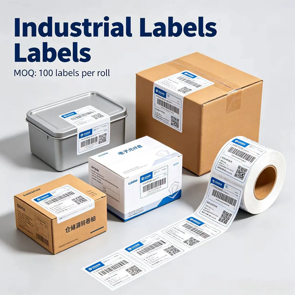 Custom Printed Roll Labels: Design Your Own Logo, Thank You stickers, Packaging Sealing Labels - Fully Customizable view 5