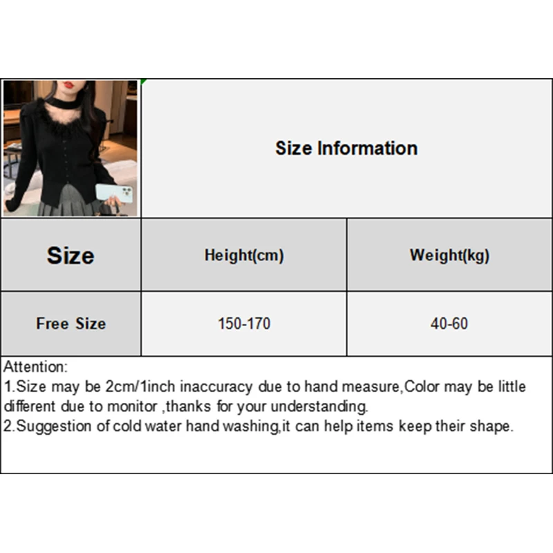 Autumn Winter Women's Fashion Sexy Halter Fur Collar Long Sleeve Slim Knitted Sweater