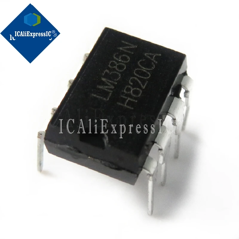 5pcs/lot LM386N-4 DIP8 LM386-4 DIP 386N-4 new and original IC In Stock