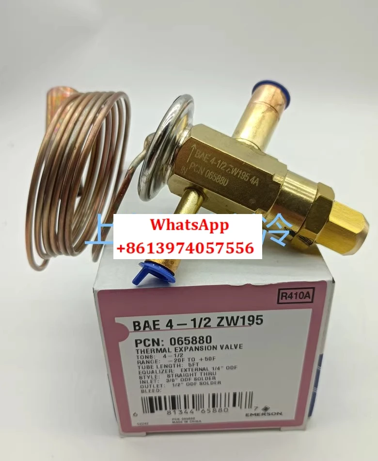 

Air conditioning expansion valve BAE1-1/2 3 4 6 71/2 ZAA ZW195 R410A