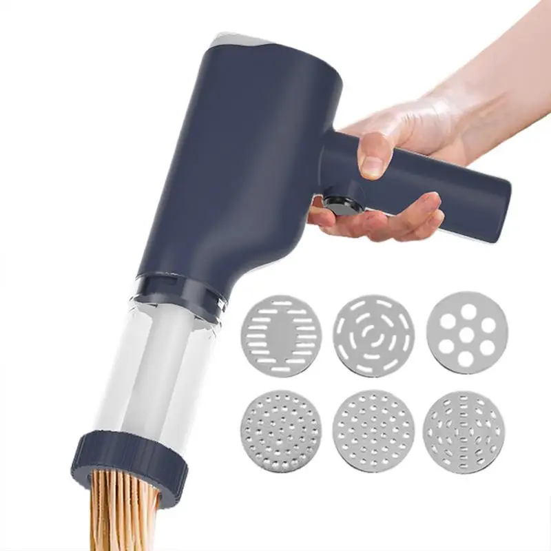 Multi-function Electric Wireless Handheld Efficient Pasta Maker Machine Kitchen Portable Easy Clean Noodle Making Machine Pasta