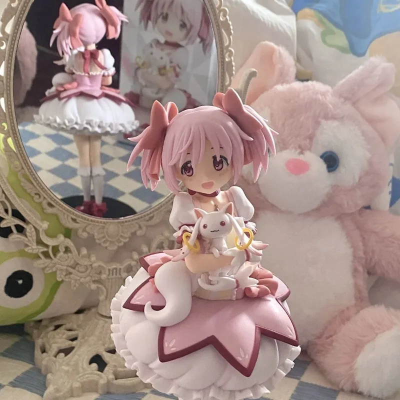 Kawaii Puella Magi Madoka Magica Anime Figure Kaname Madoka Action Figure Magic Girl Model Decor Statue Doll Toys Christmas Gift