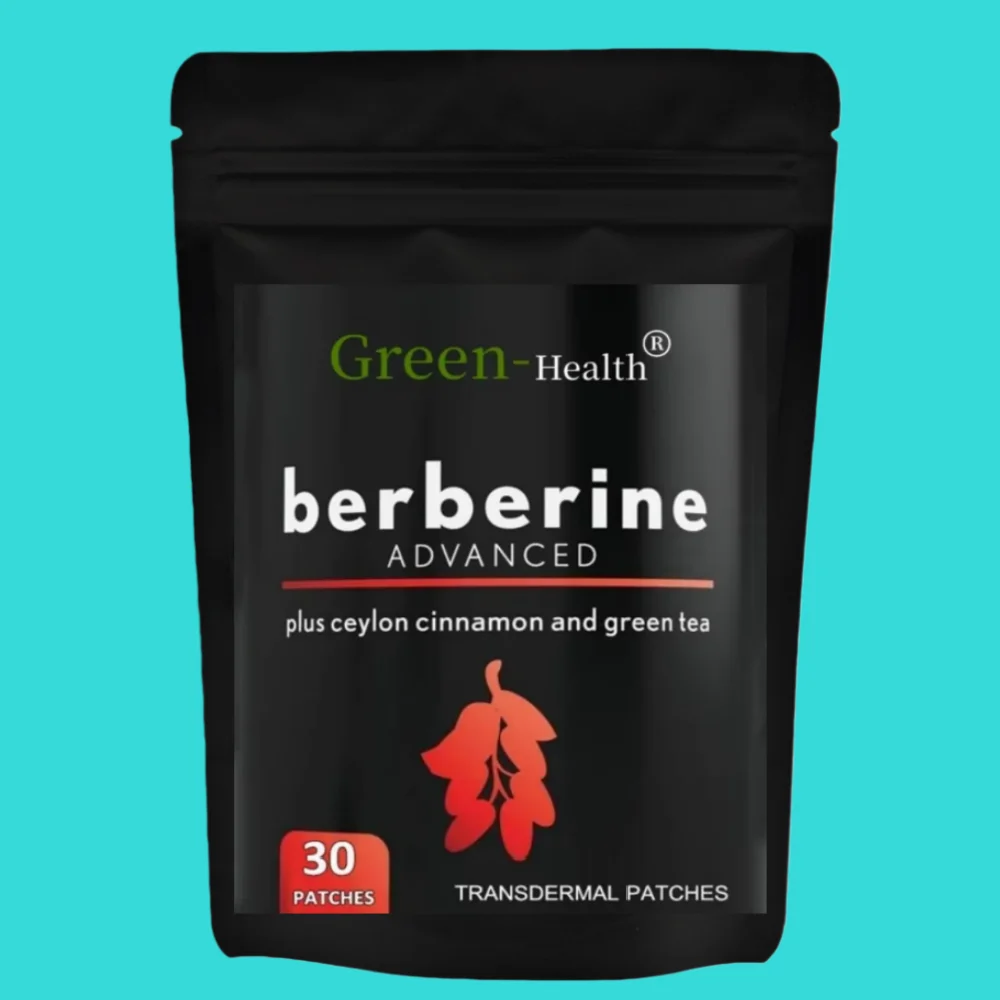

Berberine Transdermal Patches Supports Immune and Cardiovascular -30 Patches One Month Supply