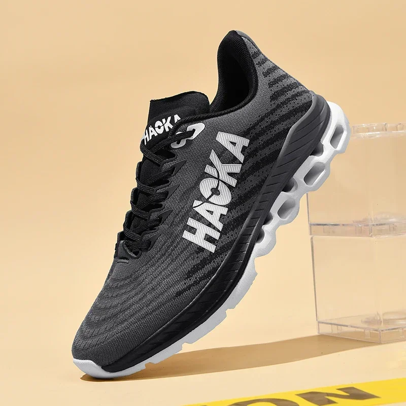 

Men's Running Shoes Couple Non-Slip Luxury shoes Cushioning Outdoor Trainer Race Sneakers Mesh Jogging Breathable Off-road Shoes