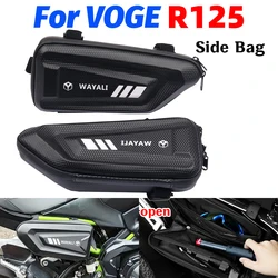 For VOGE R125 125R R 125 R Brivido R125 125R Motorcycle Accessories Side Bag Tool Bags Frame Bumper Rod Waterproof Storage Bag