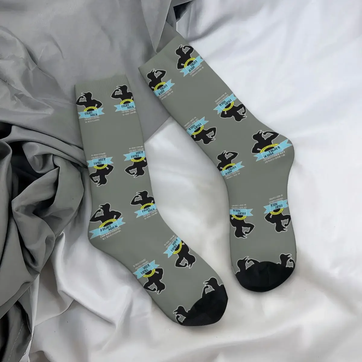 NingMilk-It's Always Sunny Chaussettes Harajuku, Chaussettes sulfToutes Saisons, Bas de Haute Qualité, Accessoires pour Hommes et Femmes, Cadeaux