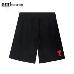 AMI AMORING pantaloncini Casual da uomo-Capris larghi alla moda con stile americano per l'estate quattro stagioni