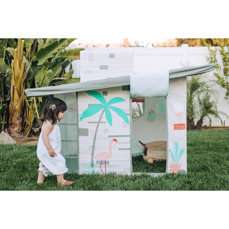 

Asweets Kids Крытый Открытый Настроить Ролевые игры Игровой домик середины века Игрушечные палатки