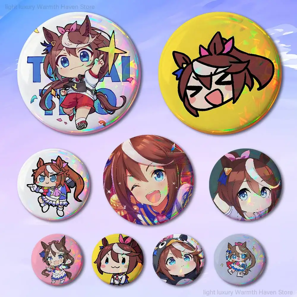 

Cute T-Tokai T-Teio Custom Badges 75mm 44mm 25mm Brooch Backpack Hat Enamel Pins Accessories Toys Gifts