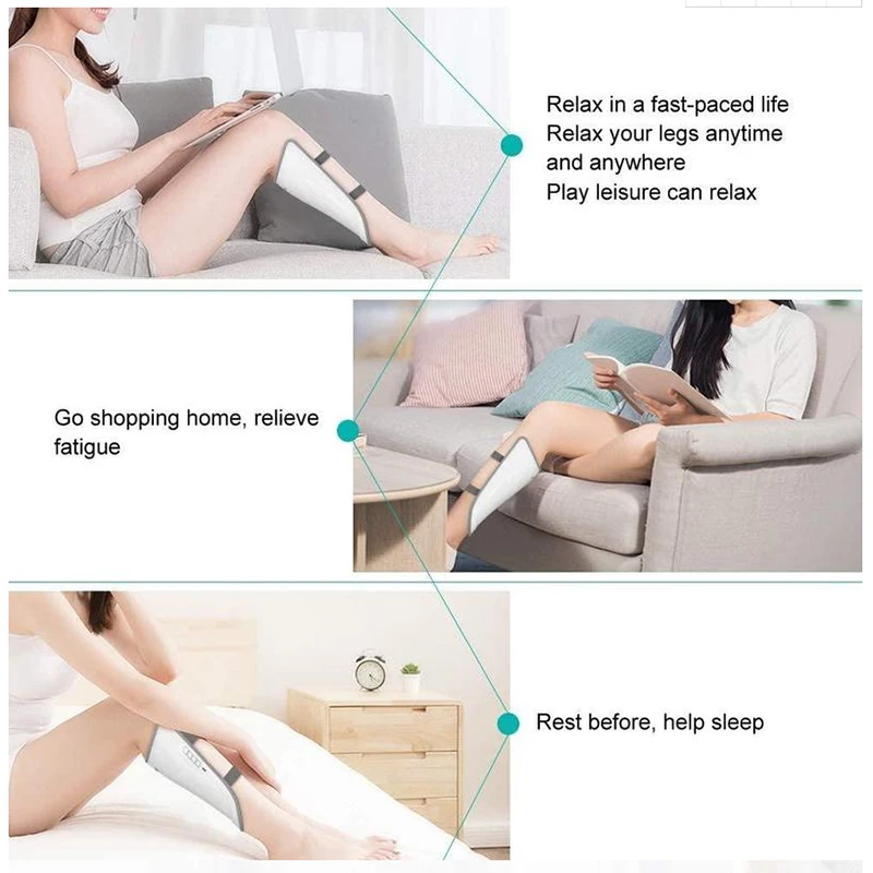 EMS Electric Tens Leg Massager Health Care Relaxation Cellulite Removal Shaping Masajeador Stimulator MicroCurrent Saude Massage