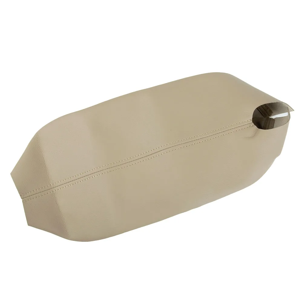 

Синтетическая кожа, крышка центральной консоли, чехол на подлокотник для Honda Accord 2008-2012 гг., подходит для OEM-фурнитуры с бежевой строчкой