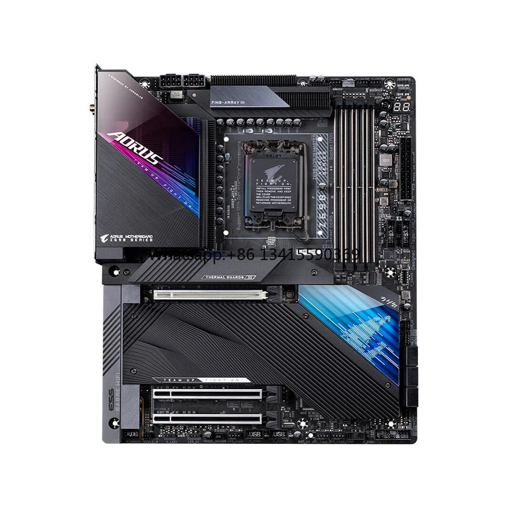 

Z690 AORUS MASTER для Z690 LGA 1700 DDR5 128 ГБ PCI-E 5,0 E-ATX Материнская плата для ПК Игры