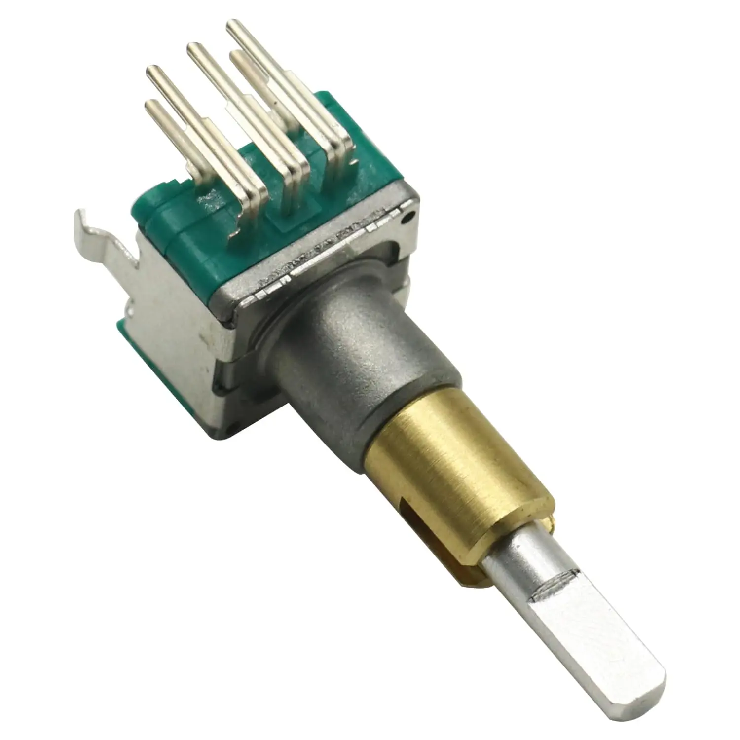 1Pcs EC11EBB24C03 Handle 25mm Dual Axis Encoder with Switch 30 Positioning Number 15 Pulse Point