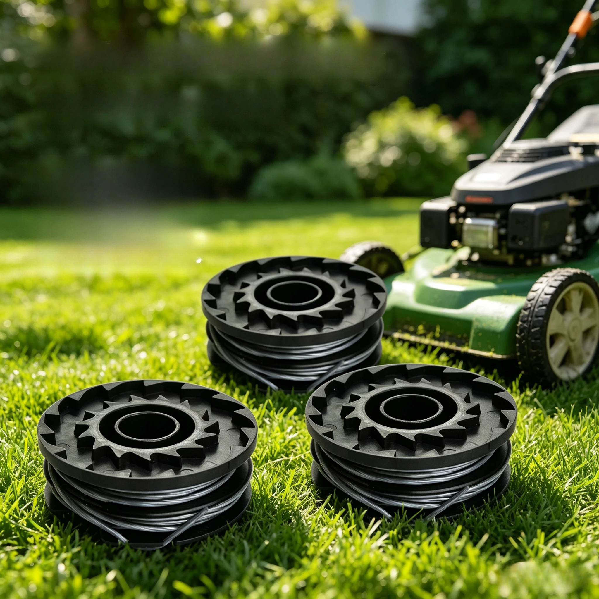 3 Pack Line Spool Set Compatible with EasyGrassCut 18V Models 18 23 26 18-230 18-260 18-26 F016800569 F016800385