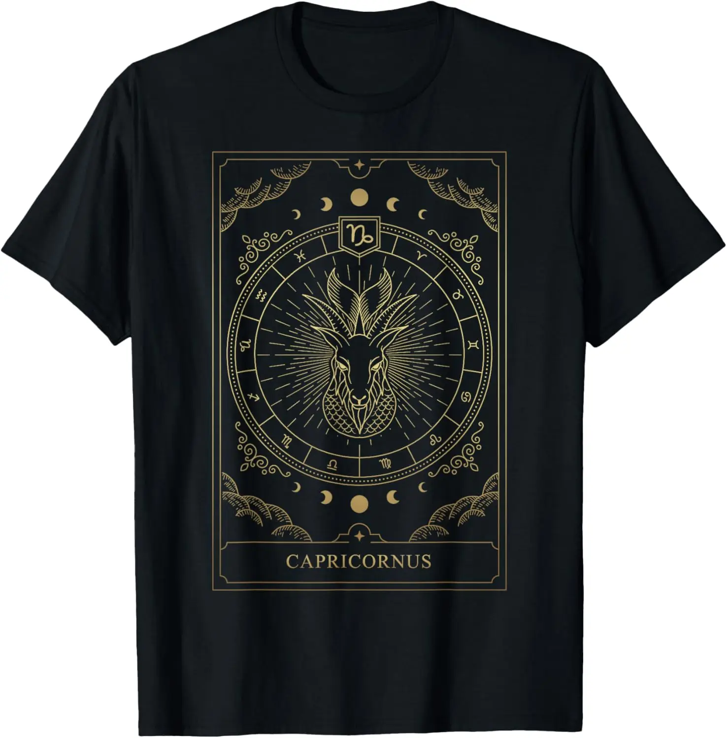 Capricorn Tarot Card Zodiac T-Shirt