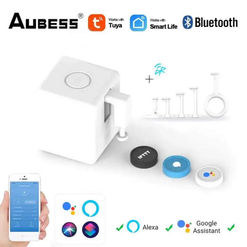 Tuya Smart Bluetooth Fingerbot Plus Switch Bot Knop Pusher Smart Home Smart Life App Voice Control For Alexa Google Home Siri