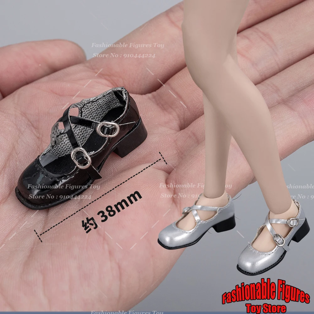 ‌-1-6-女性兵士かわいいクロスストラップバレエフラットラウンドトゥ日本-jk-靴フィット-12-インチアクションフィギュアボディ人形