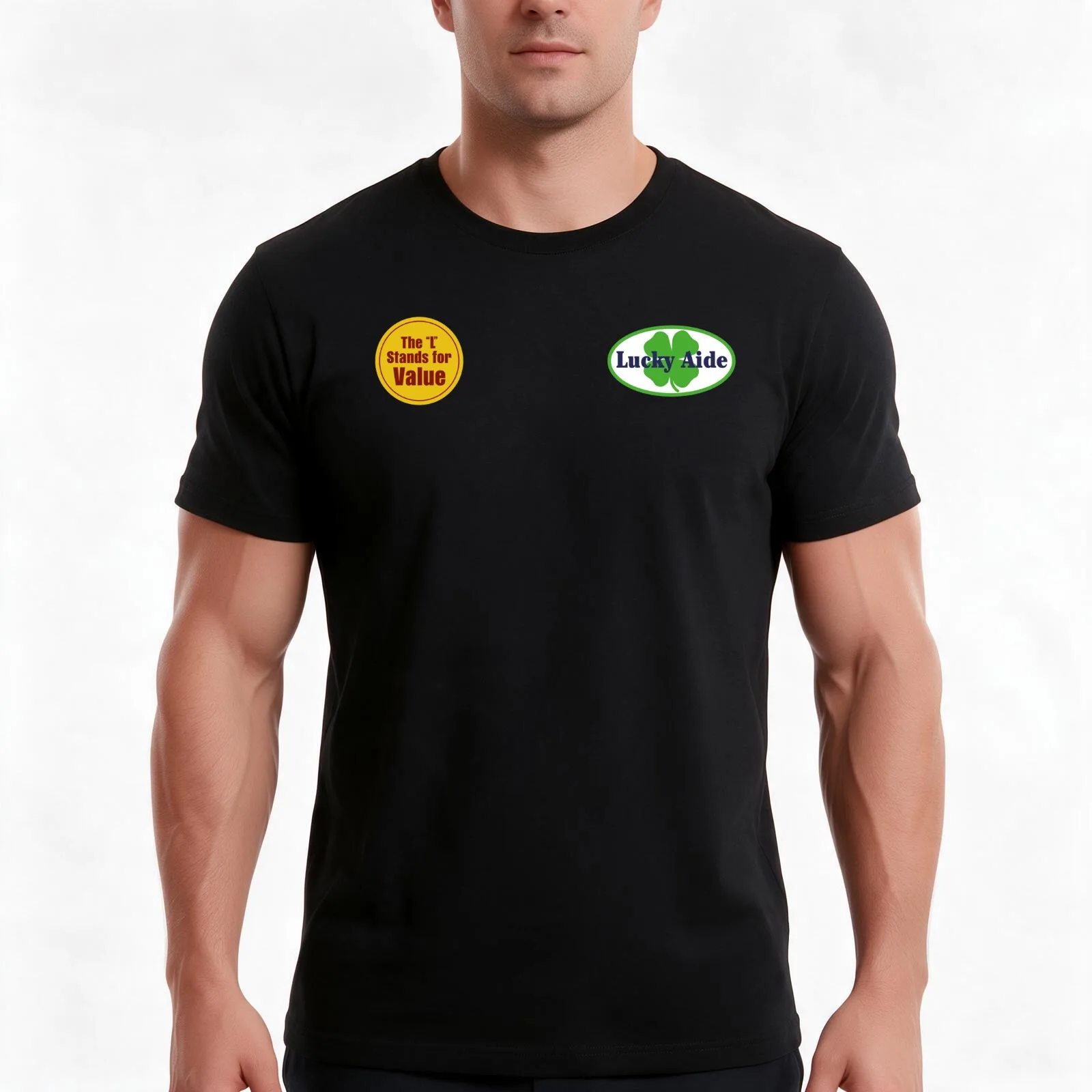 Lucky Aide - Malcolm in the Middle T-Shirt, Summer Casual Cotton Tee, Oversized Streetwear Tops, Vintage Graphic Print