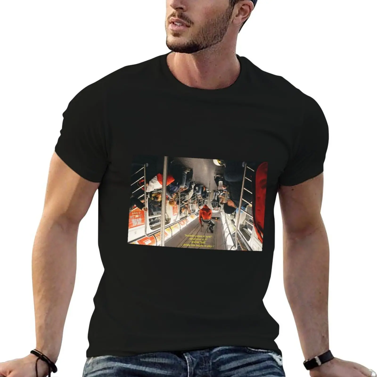 

Showtime T-Shirt man t shirts cotton man t shirt summer T-Shirt