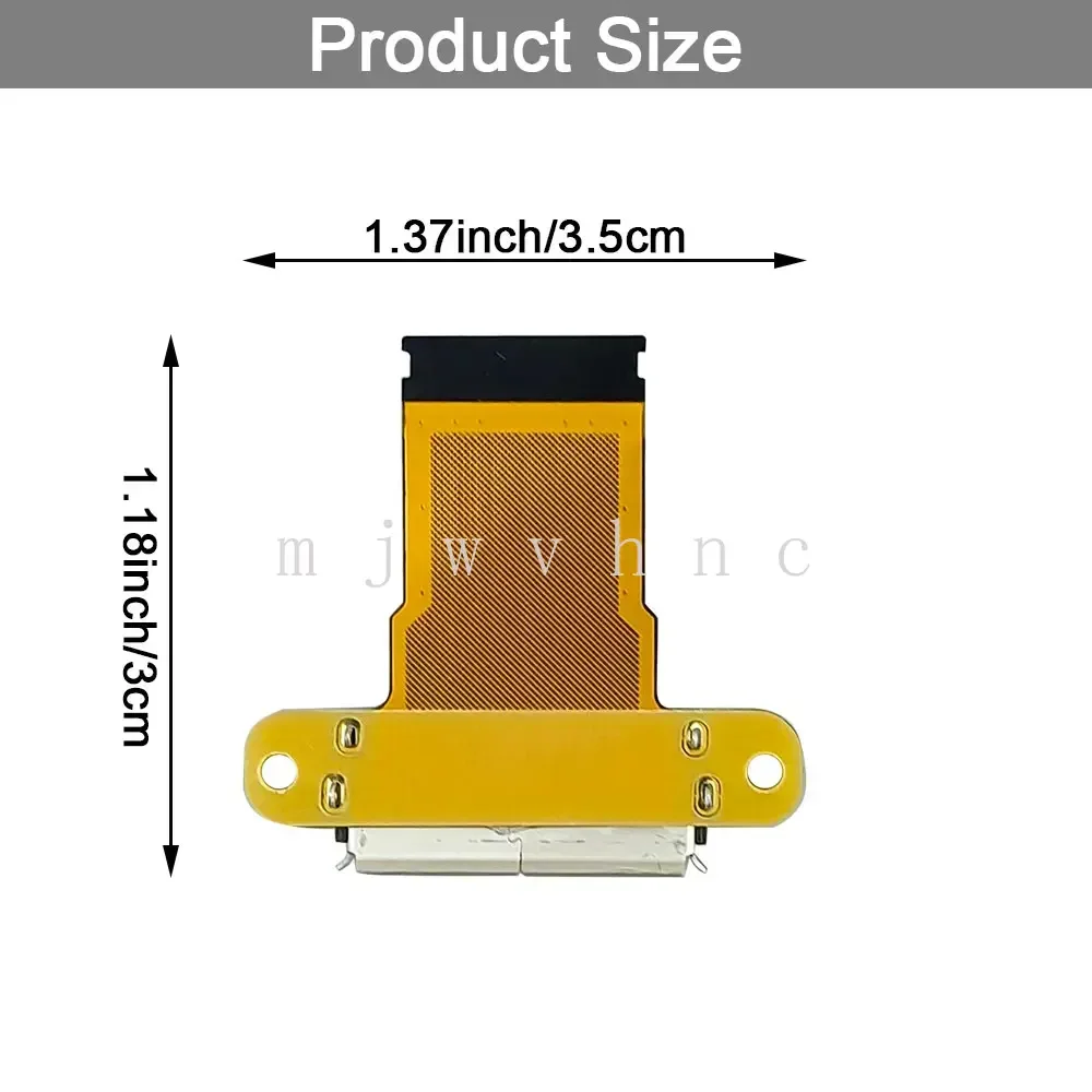 Conector de carga com cabo flexível para Intermec CK3 CK3R CK3X