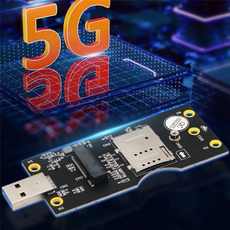 Módulo NGFF para SIM com USB 3.0, 3G, 4G, 5G, Slot, Cartão Adaptador Portátil