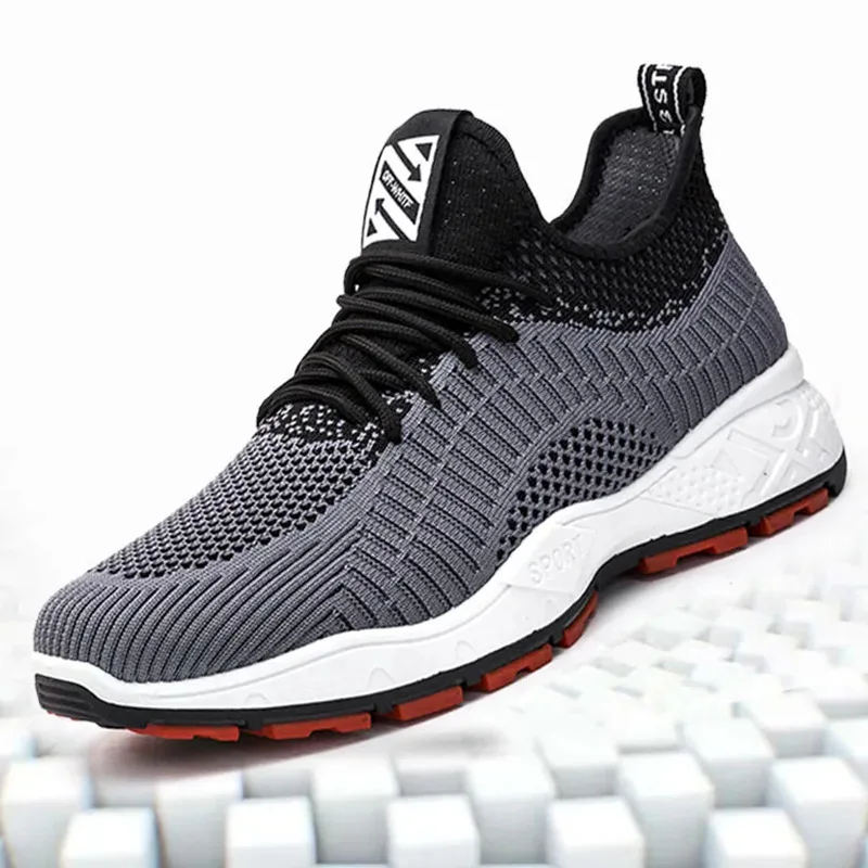 2024 Men New Trendy Sneakers Fashionable Breathable Outdoor Running Shoes Thick Sole Elevated Casual Luxury Sports Shoes Korean