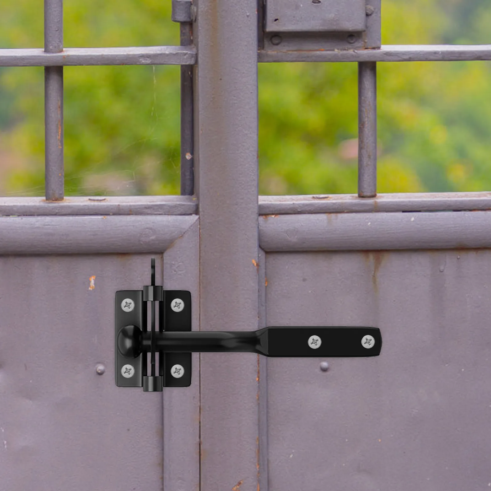 Door Lock Latch Fencedoor Camping Hardware Garden Gate Latches Iron Chicken Coop