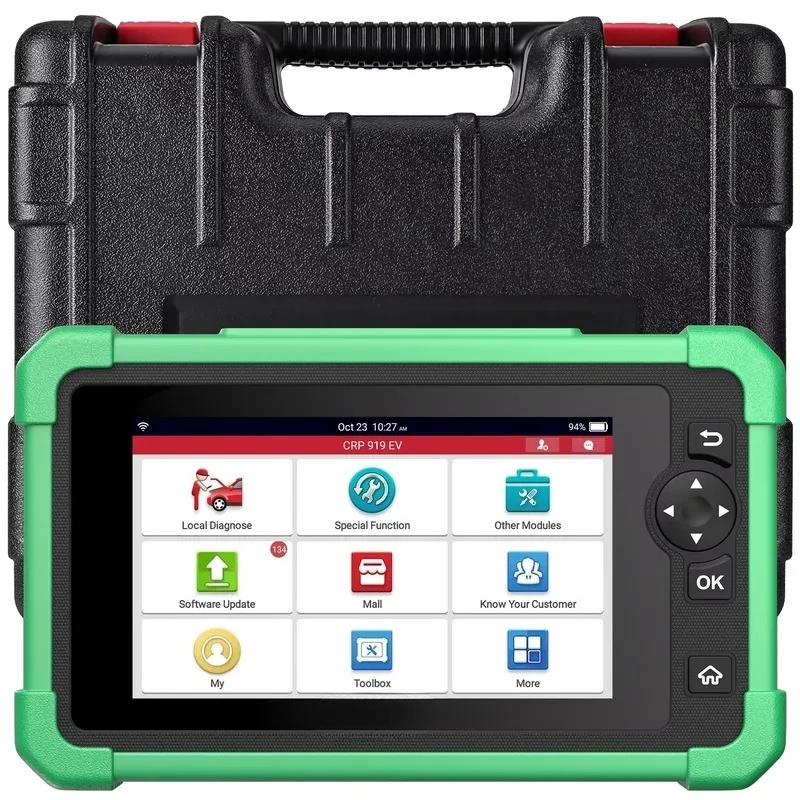CRP919 EV Diagnostic Scanner Tools CAN FD & DoIP Protocols Full System Diagnostics ECU Coding Special Functions