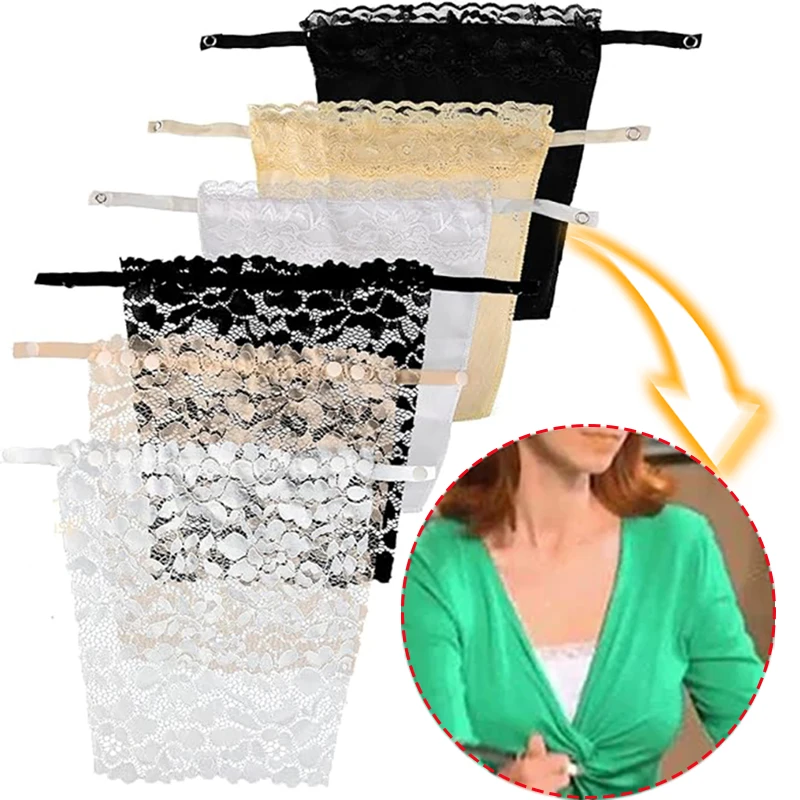 Anti Exposure Tube Top Women Light Proof Camisole Underwear Girls Breathable Lace Bra Tops Female Summer Convenient Chest Wrap
