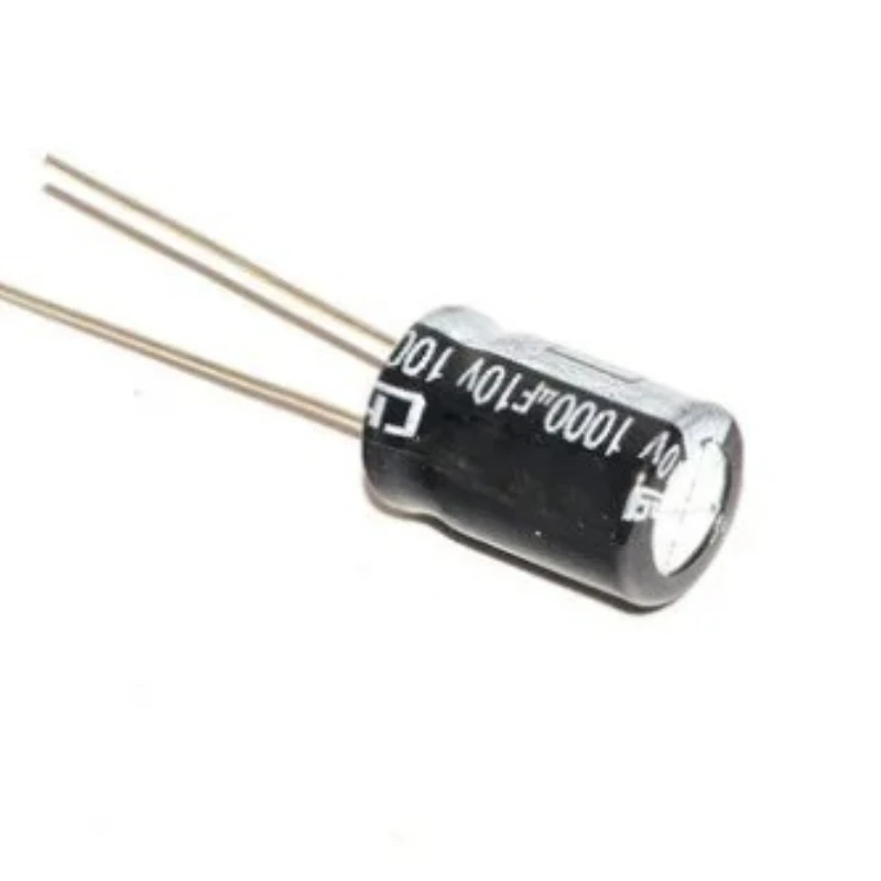 500pcs/Lot 10V 100UF 6*11 100UF10V DIP Electrolytic capacitors  best quality New origina