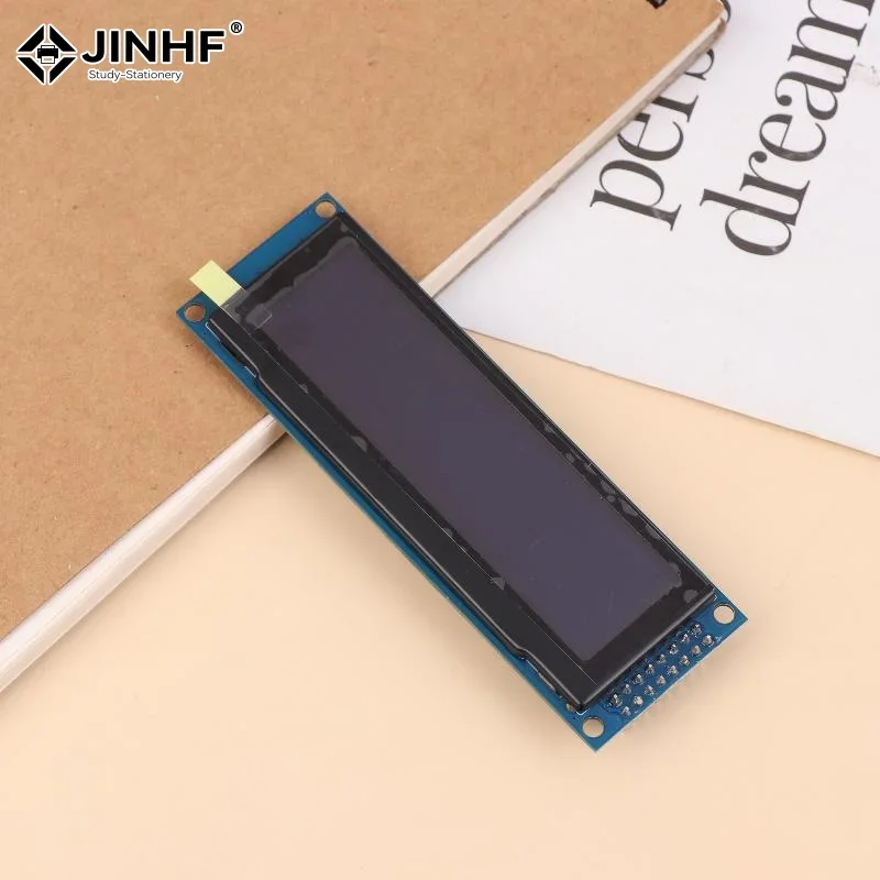 

3.12 Inch OLED Display Module SSD1322 256x64 For Arduino STM32 SPI I2C Interface With Pre-soldered Pin Header