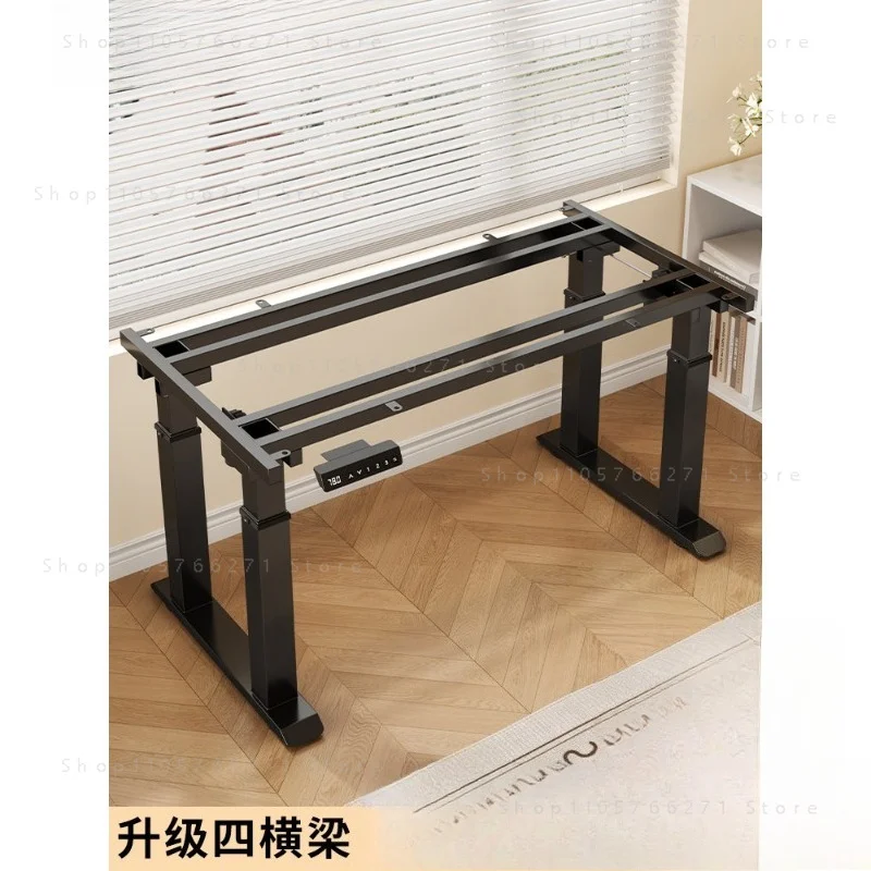 Electric Lifting Table Legs Double Motor Four Columns Office Desk Bracket