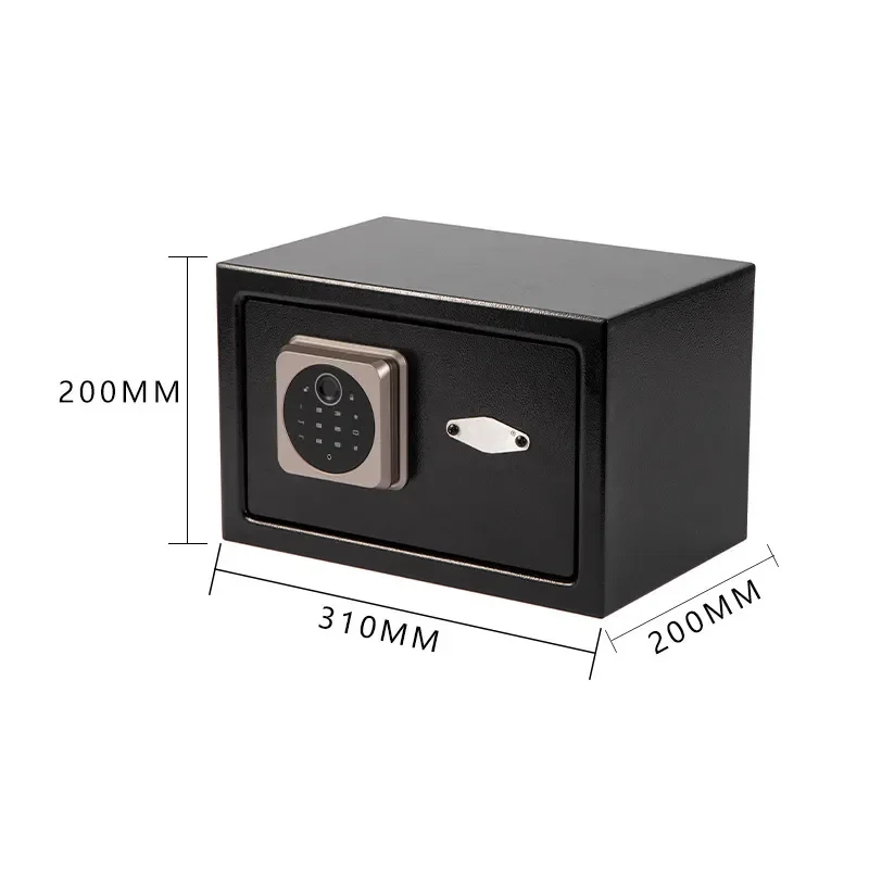 Electronic Password Key Safe Box 20FCS Model Small Fingerprint Home Office Document Security Storage Safety Boxes