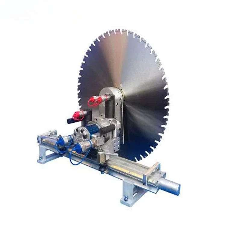 Electric manual fine-tuned wall saw, mechanically powered, high-efficiency 320MM cutting depth for custom wall grooving