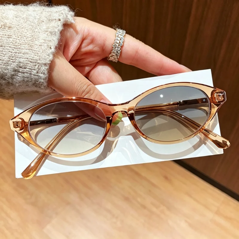 Retro Cat-eye Photochromic Myopia Glasses Women’s INS Style Colour-Changing Lenses Minus Dioptre Eyeglasses 0 To -4.0 Dioptres