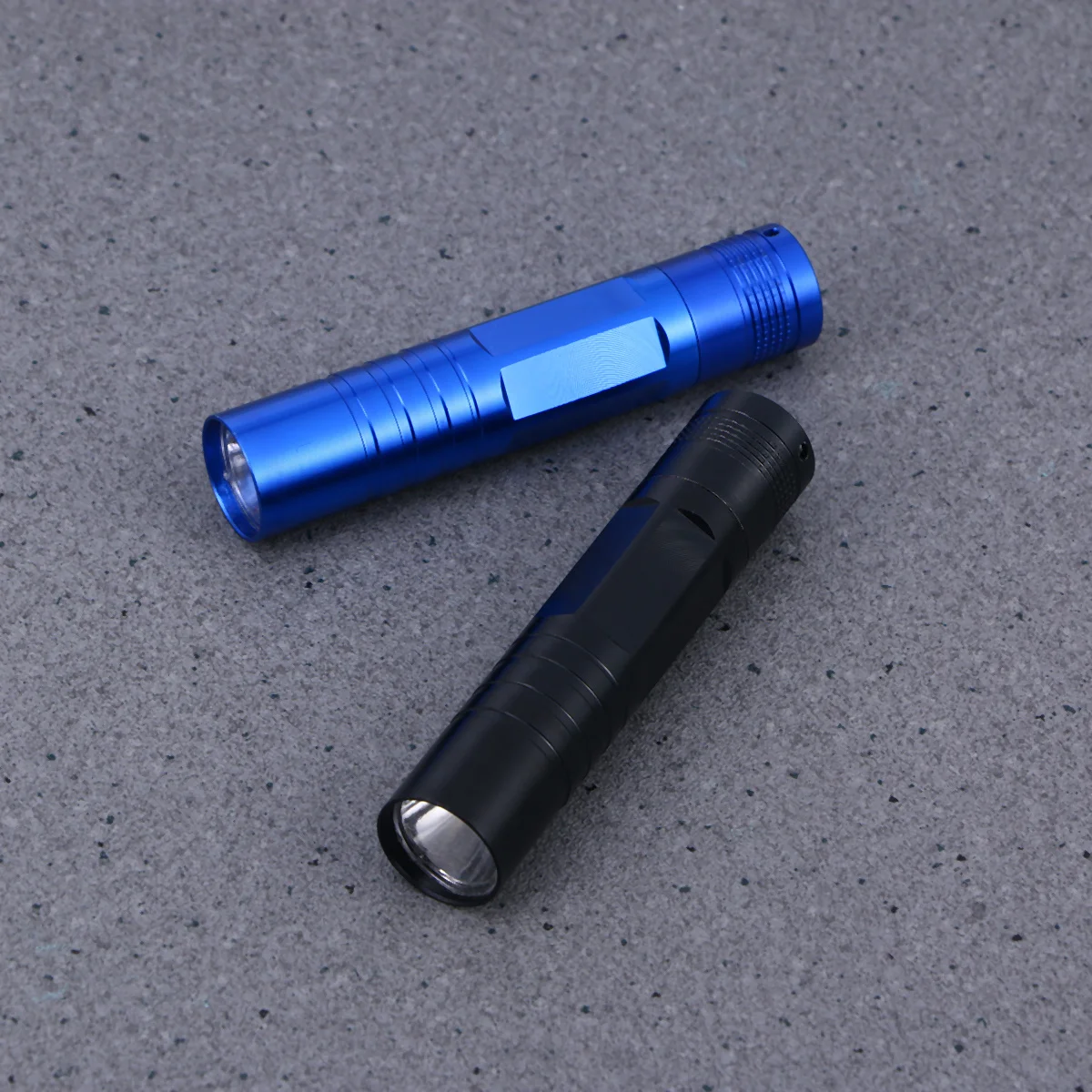 2pcs Led Pocket Flashlight Ultra Bright Waterproof Mini Torch 330Ft Beam 20+ Hours For Camping Hiking Walking Cycling